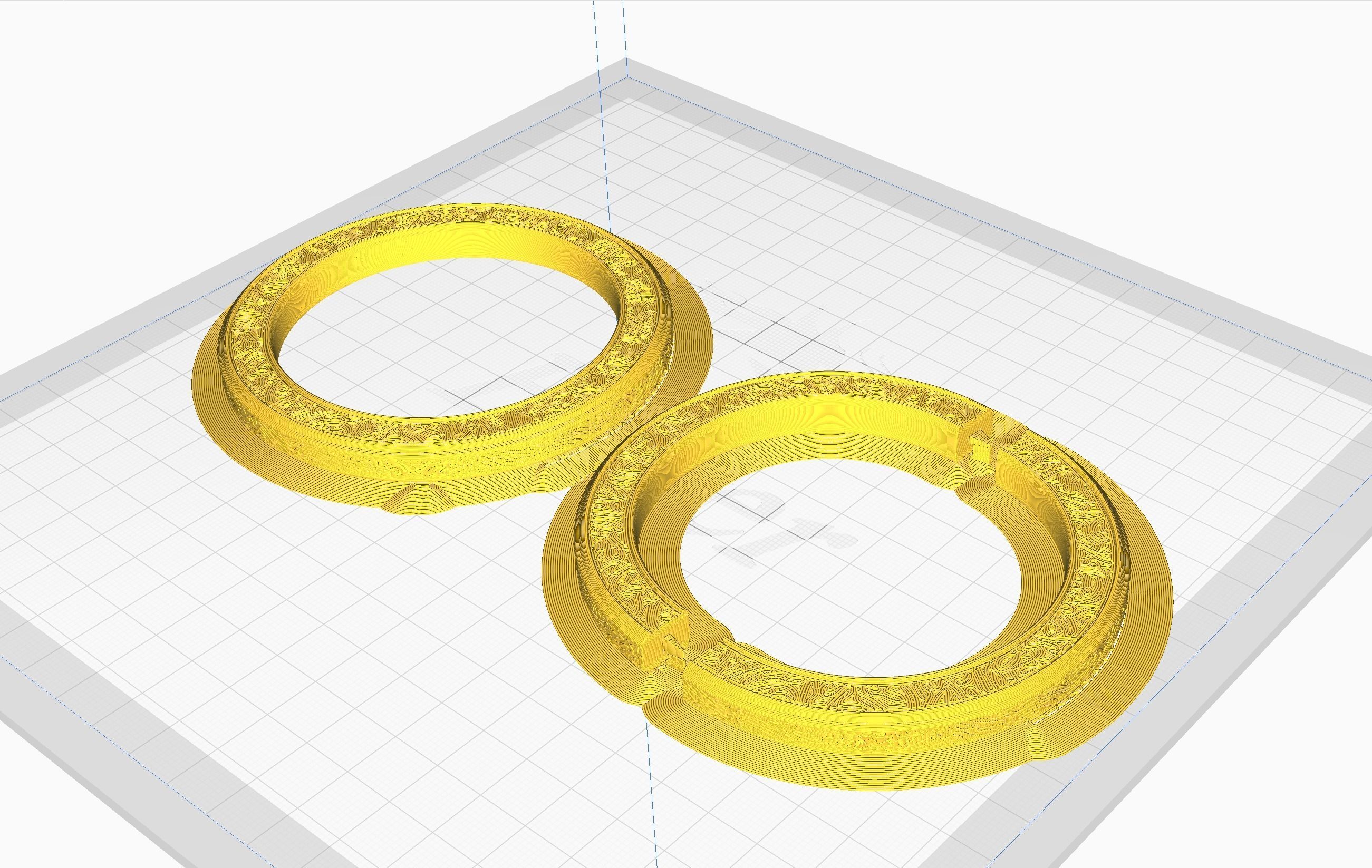 Shang-chi Bracelets Ring 3D Print 3D print model_4