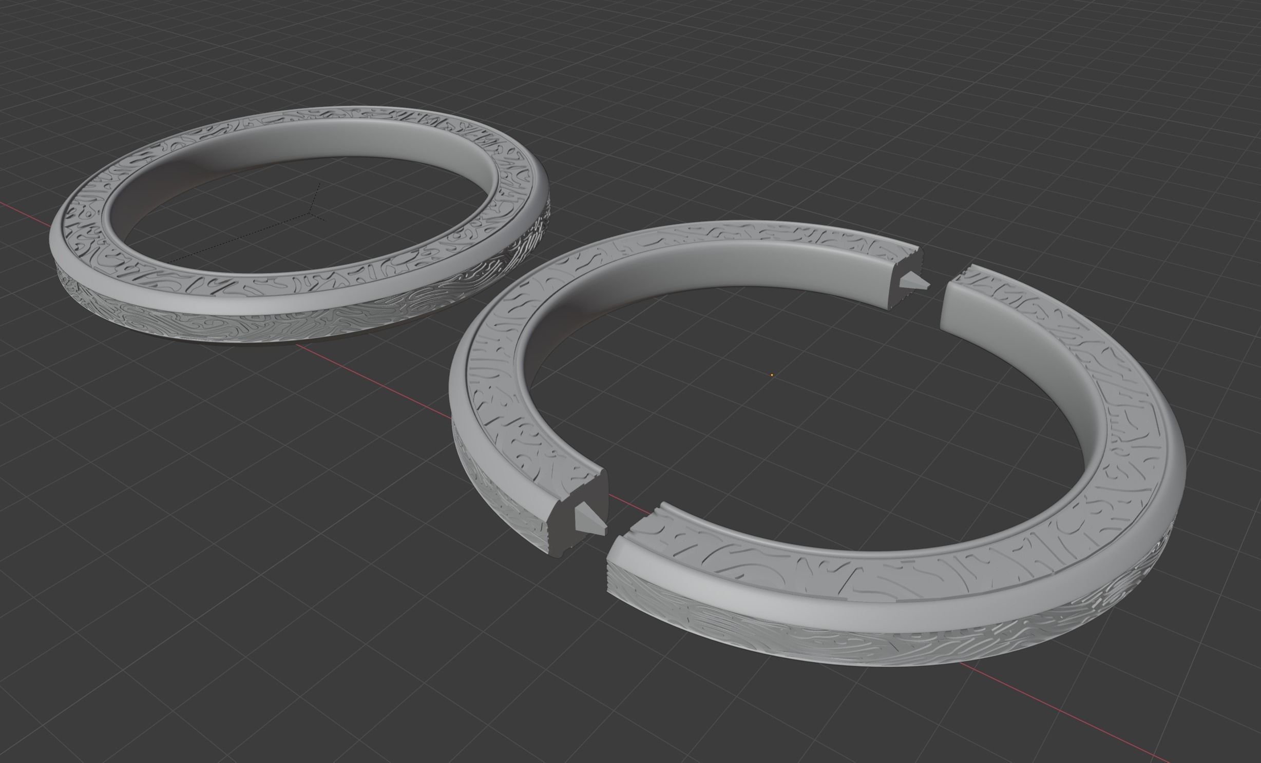Shang-chi Bracelets Ring 3D Print 3D print model_3