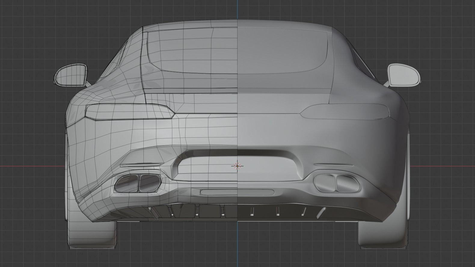 Mercedes AMG GT 3D model_10