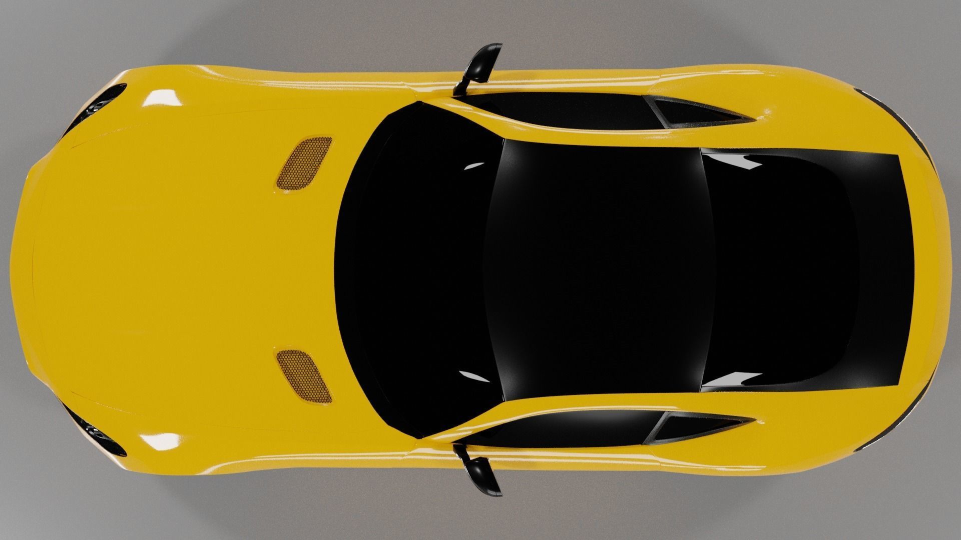 Mercedes AMG GT 3D model_4