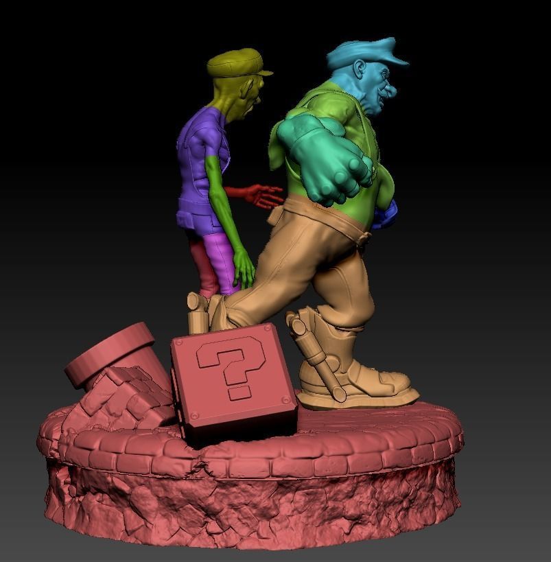 Mario Bros 3D Printable Concept 3D print model_5