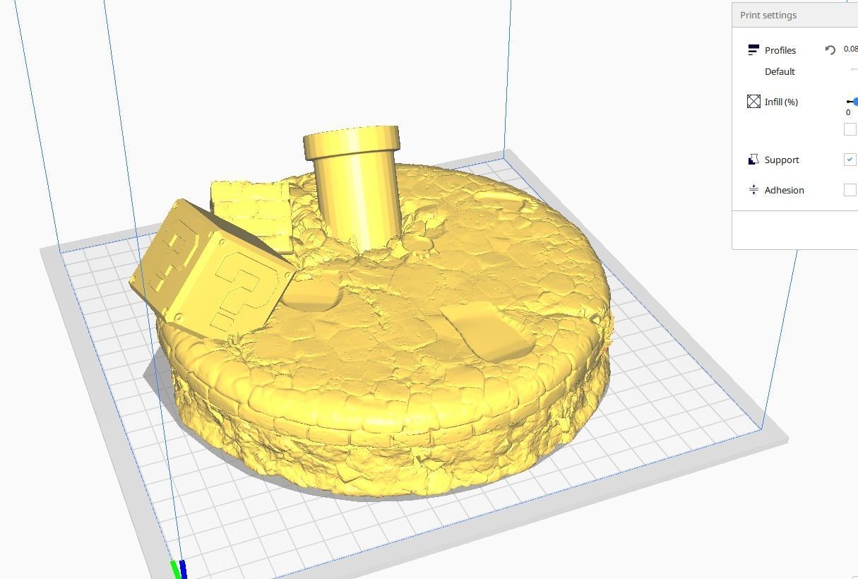 Mario Bros 3D Printable Concept 3D print model_7