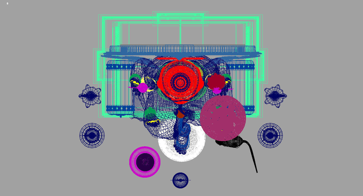 god Ganesha 3d model 3D model_16