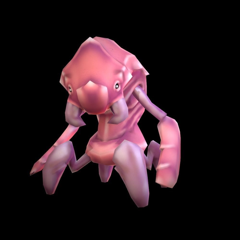 Character Ant Low-poly 3D model_2