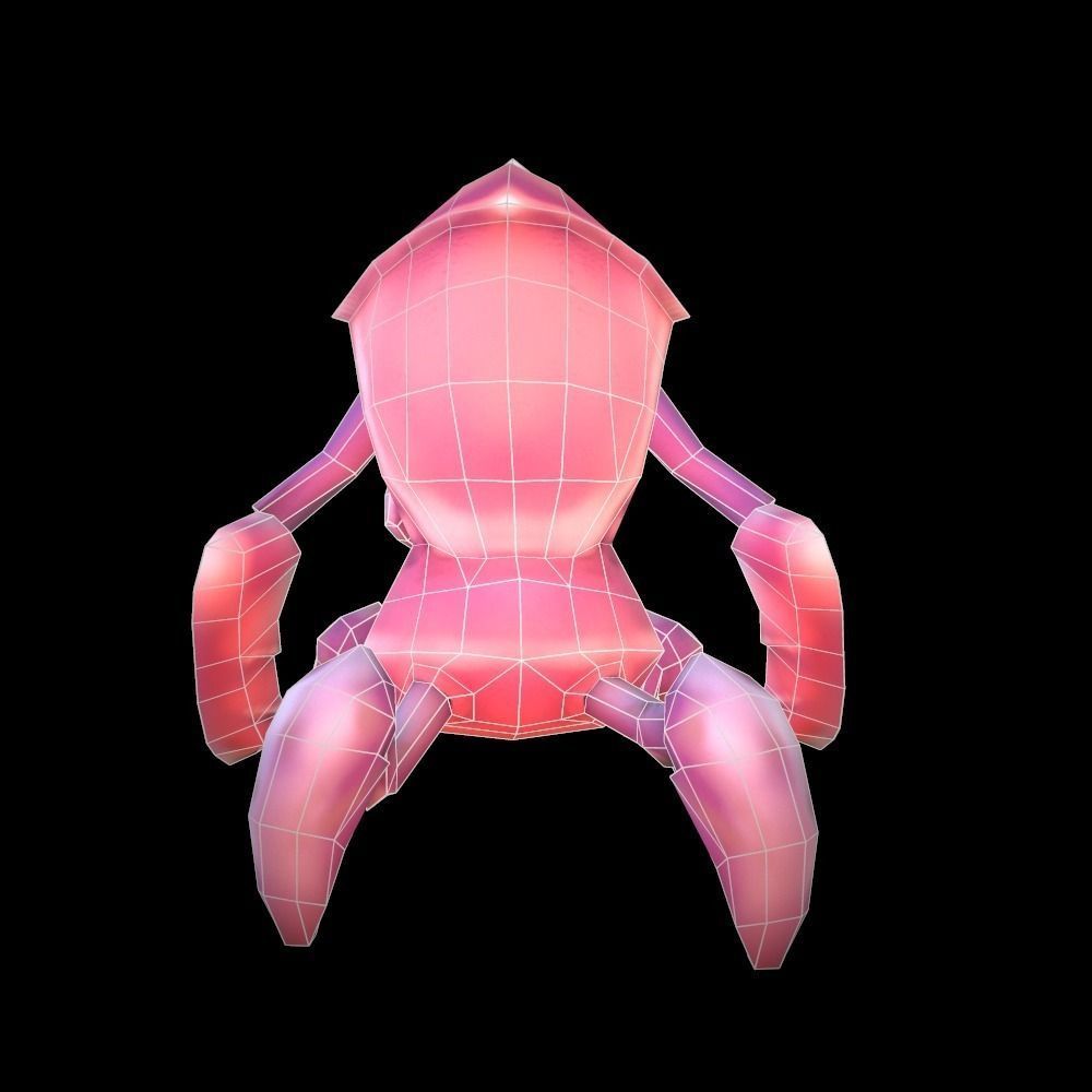 Character Ant Low-poly 3D model_7