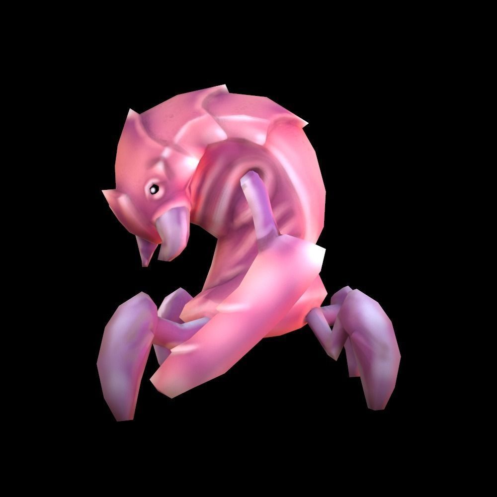 Character Ant Low-poly 3D model_3