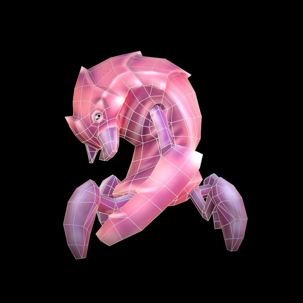 Character Ant Low-poly 3D model_5