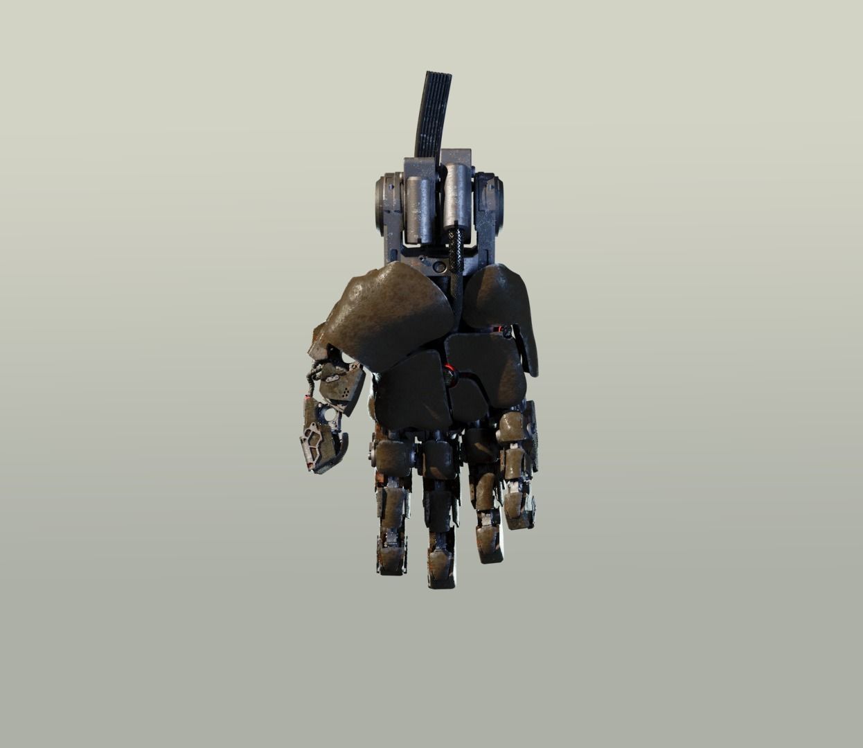 hand mechanical 02 3D model_5