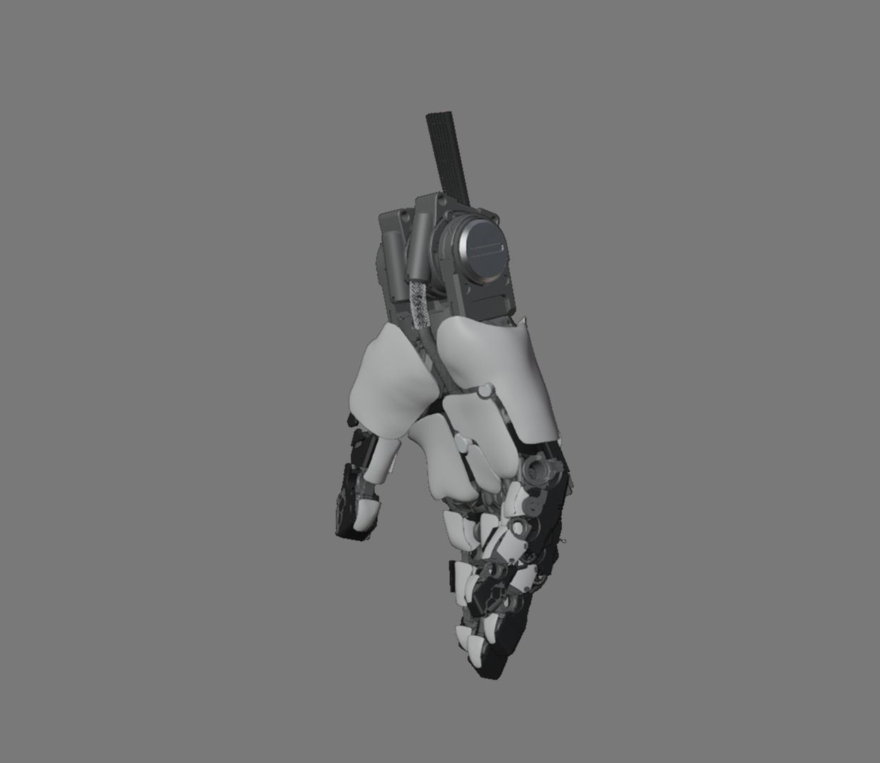 hand mechanical 02 3D model_29