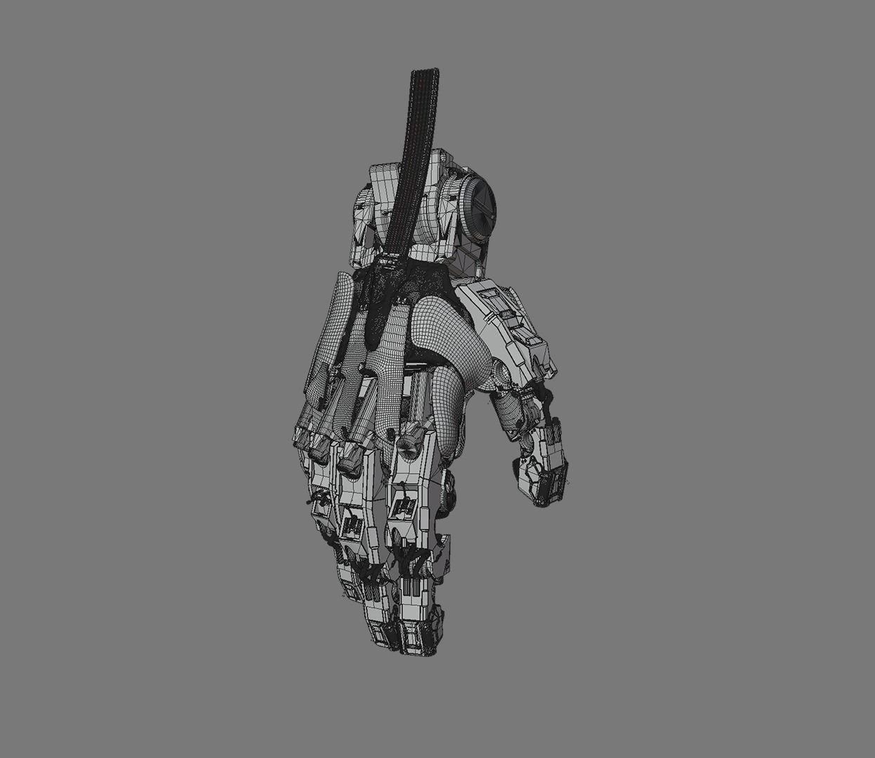 hand mechanical 02 3D model_28