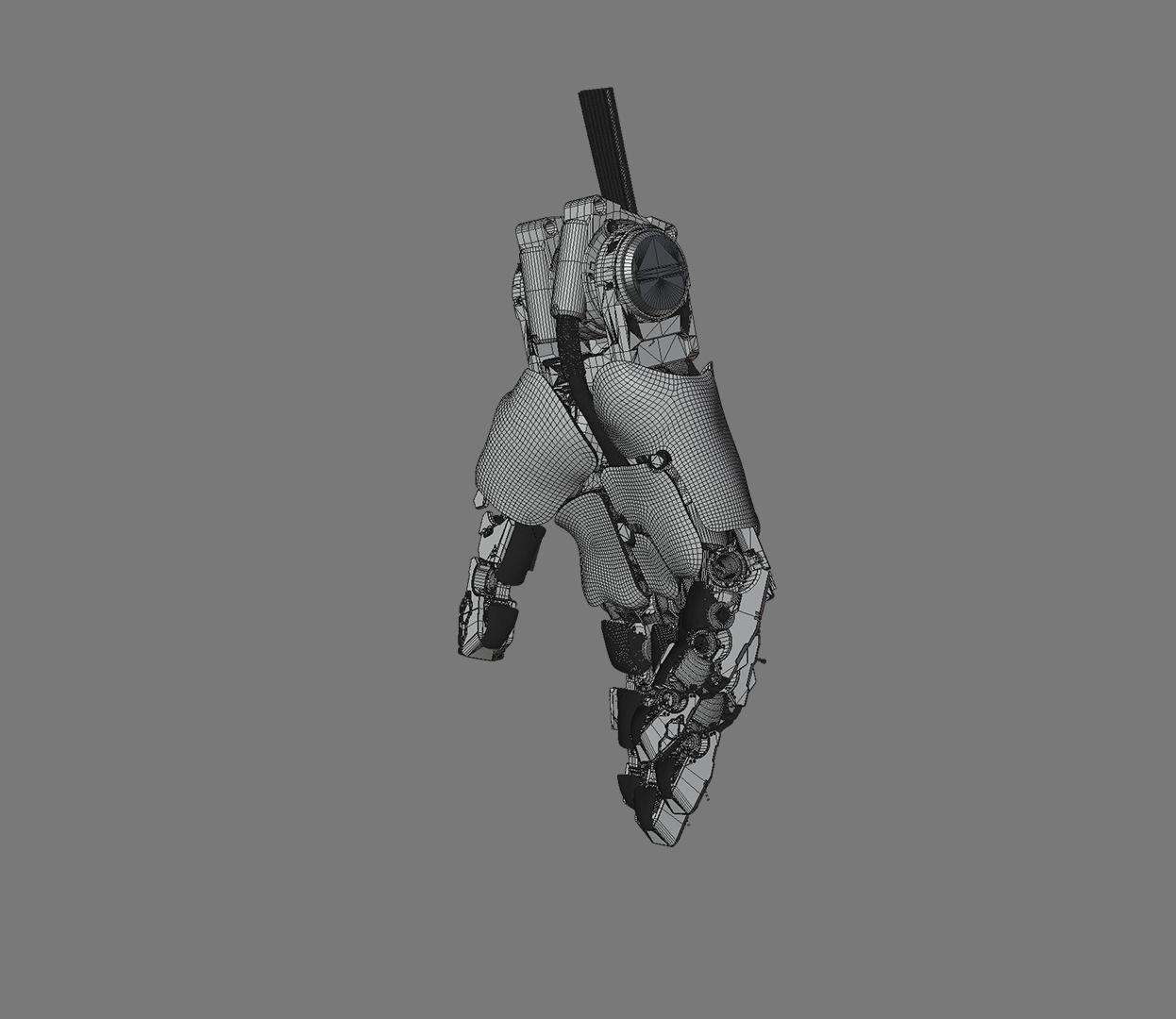 hand mechanical 02 3D model_33