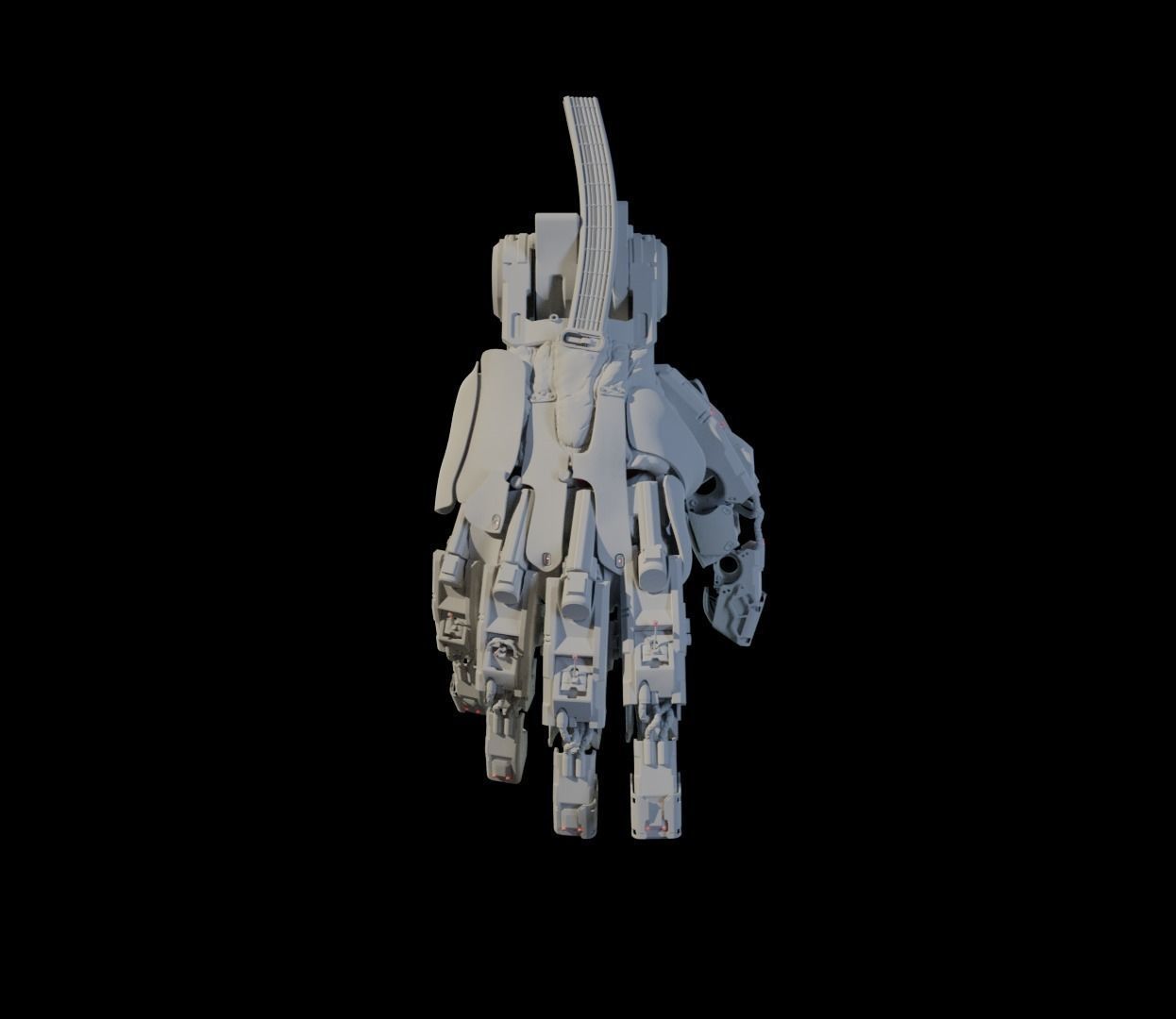 hand mechanical 02 3D model_17