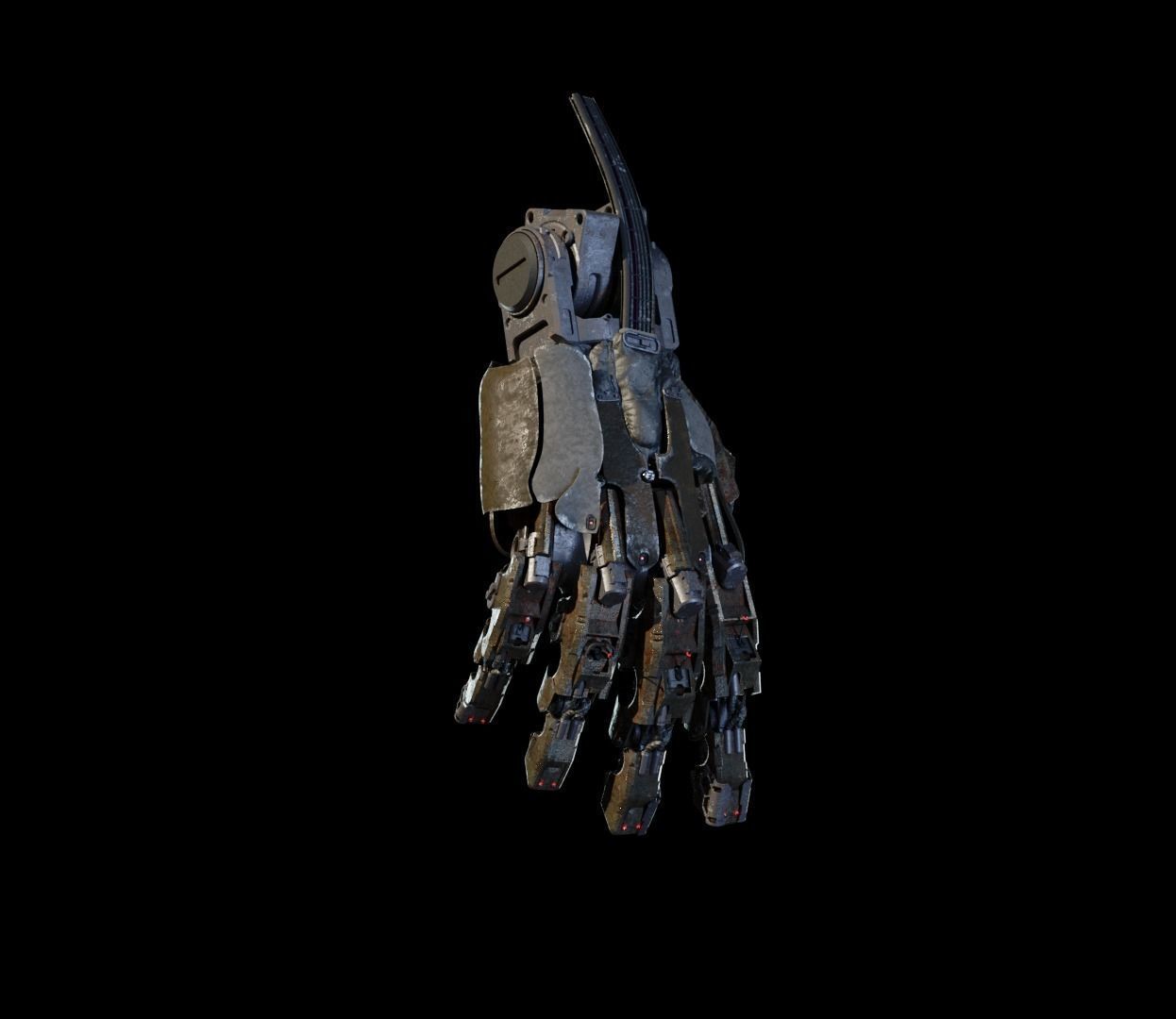 hand mechanical 02 3D model_16
