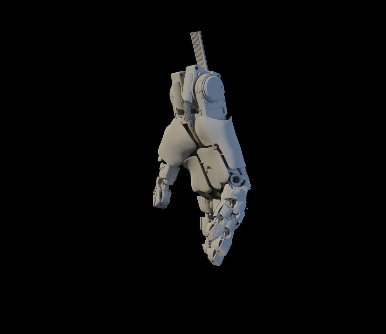hand mechanical 02 3D model_20