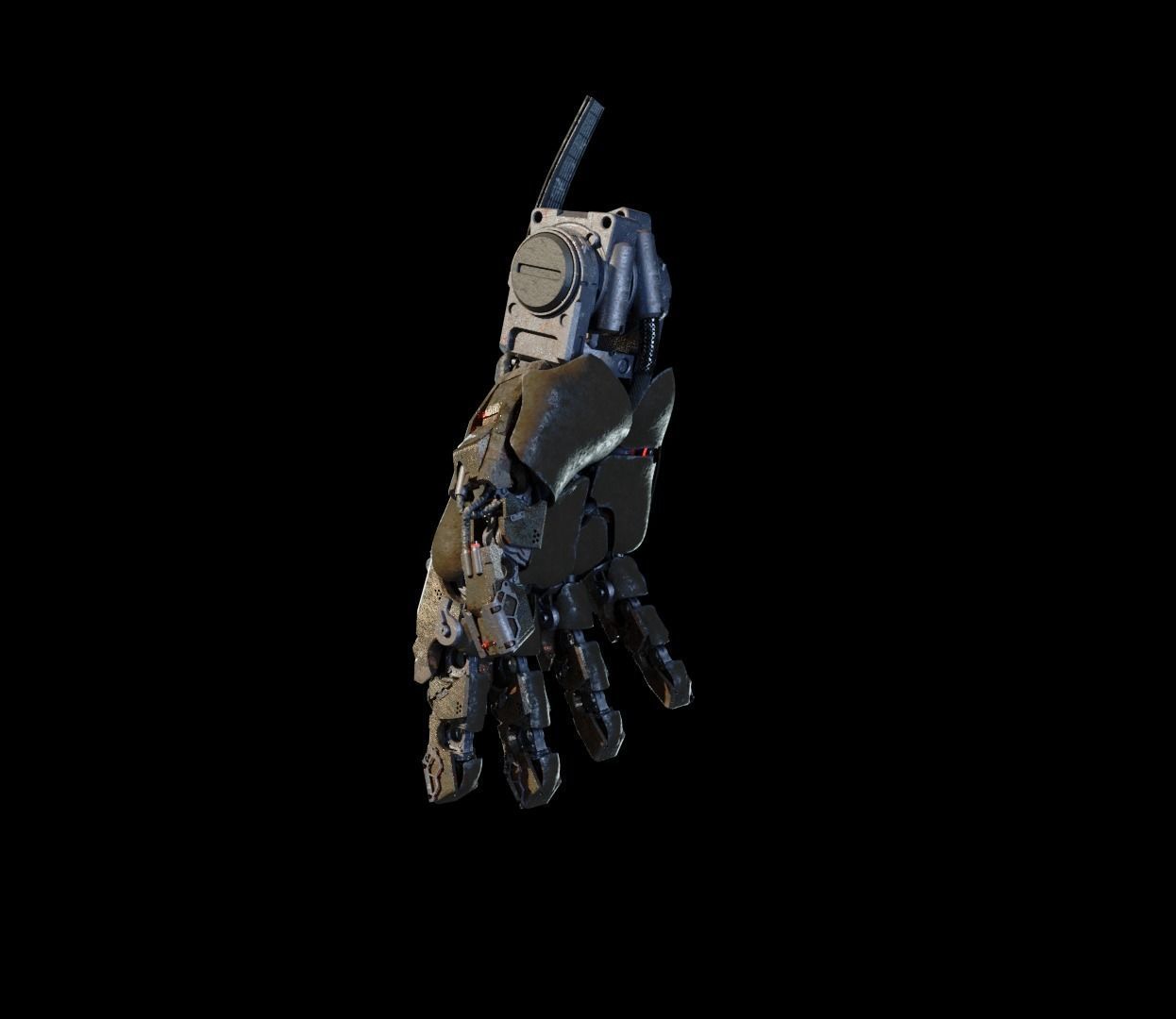 hand mechanical 02 3D model_18