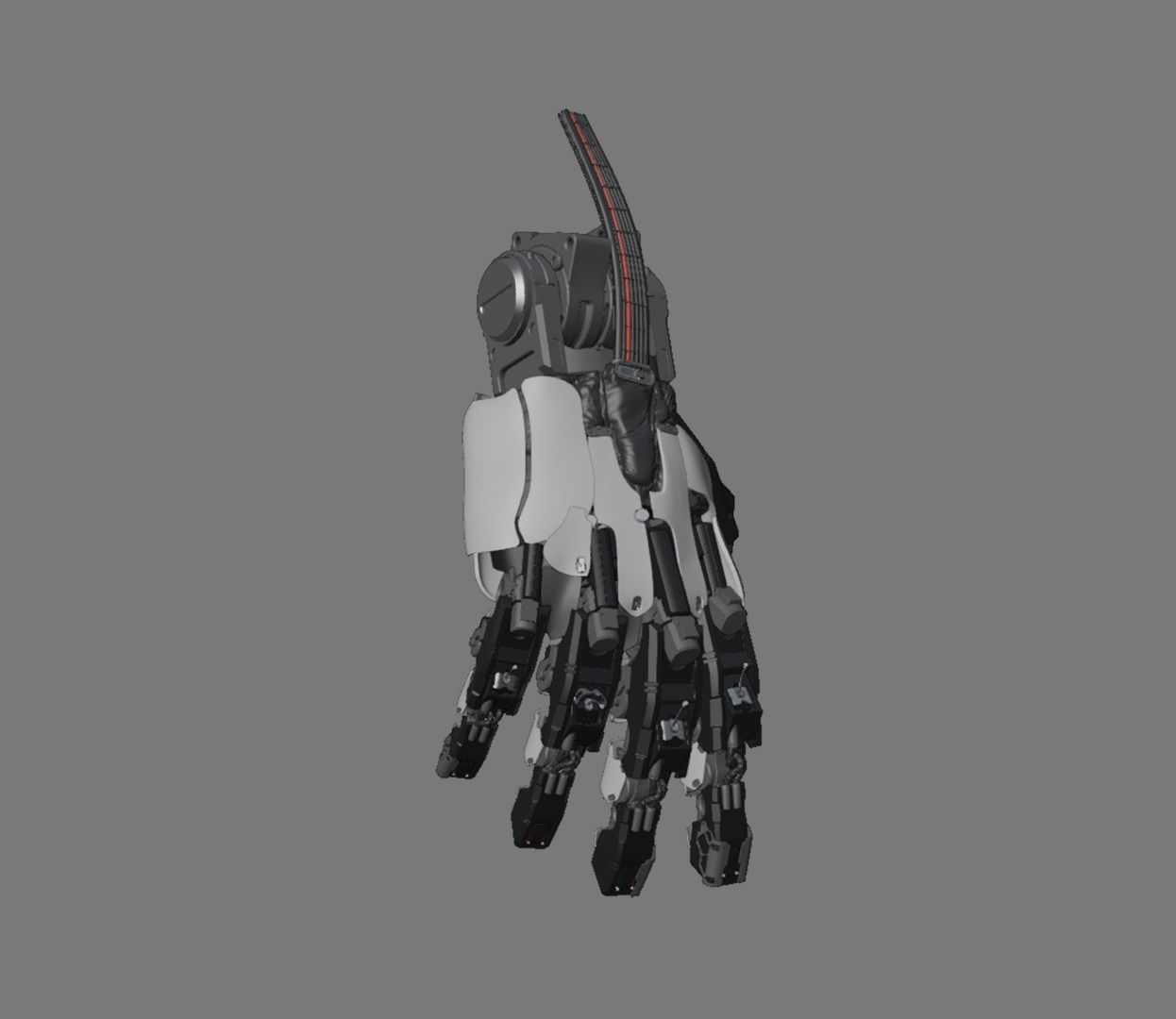 hand mechanical 02 3D model_30