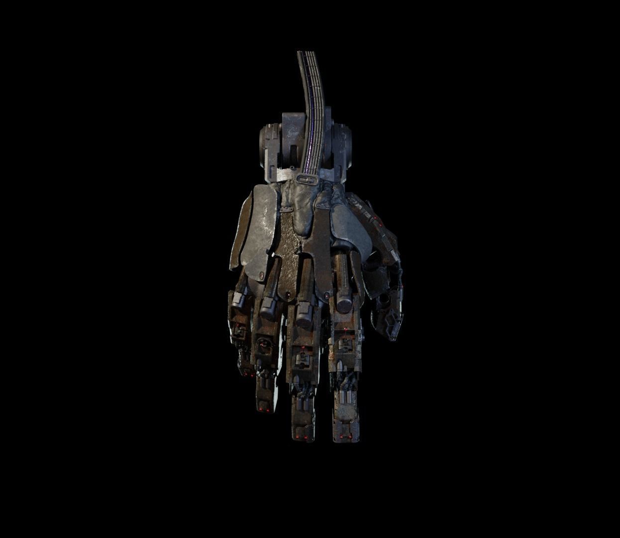 hand mechanical 02 3D model_11