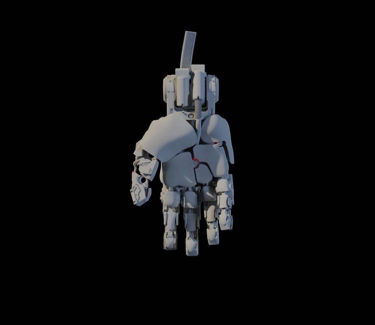 hand mechanical 02 3D model_23