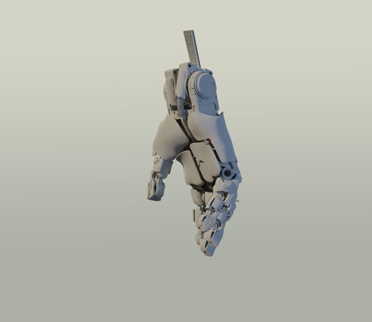 hand mechanical 02 3D model_12