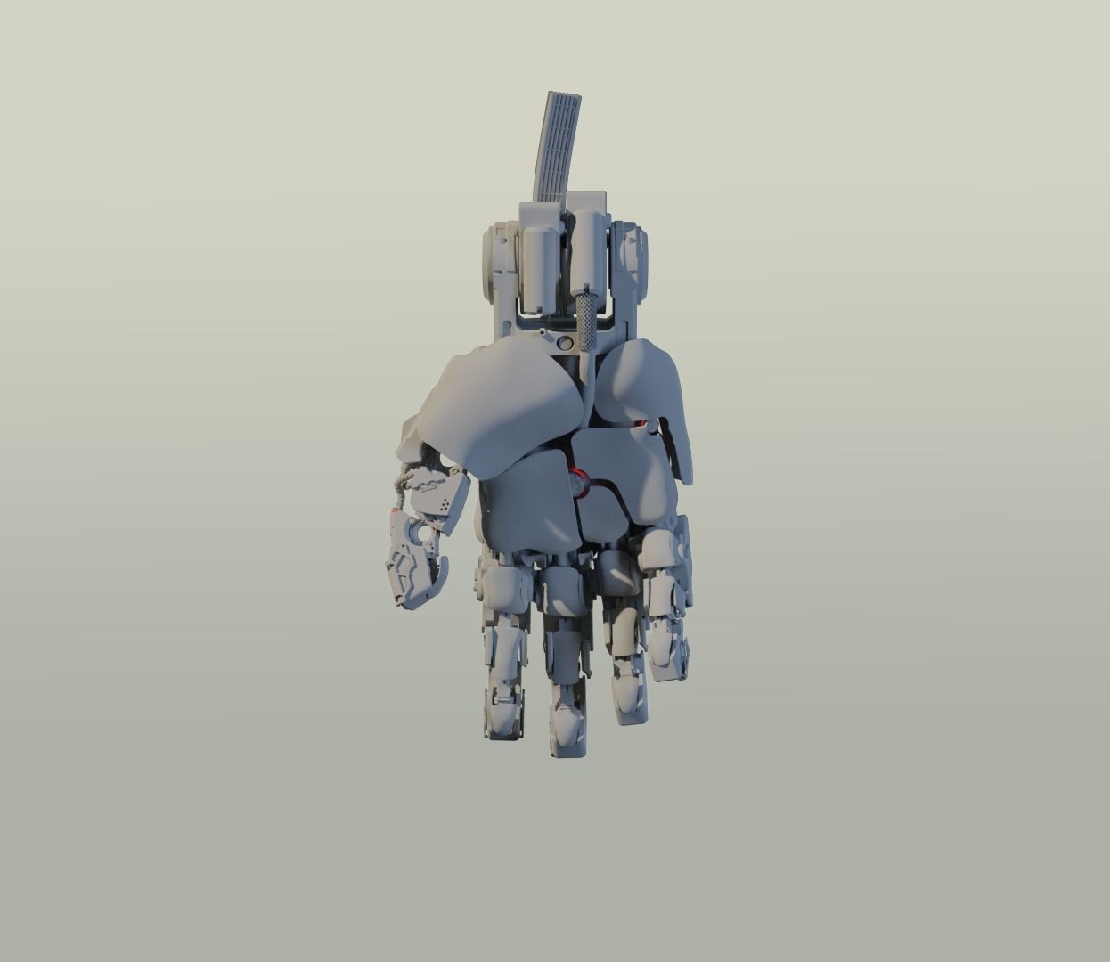 hand mechanical 02 3D model_13