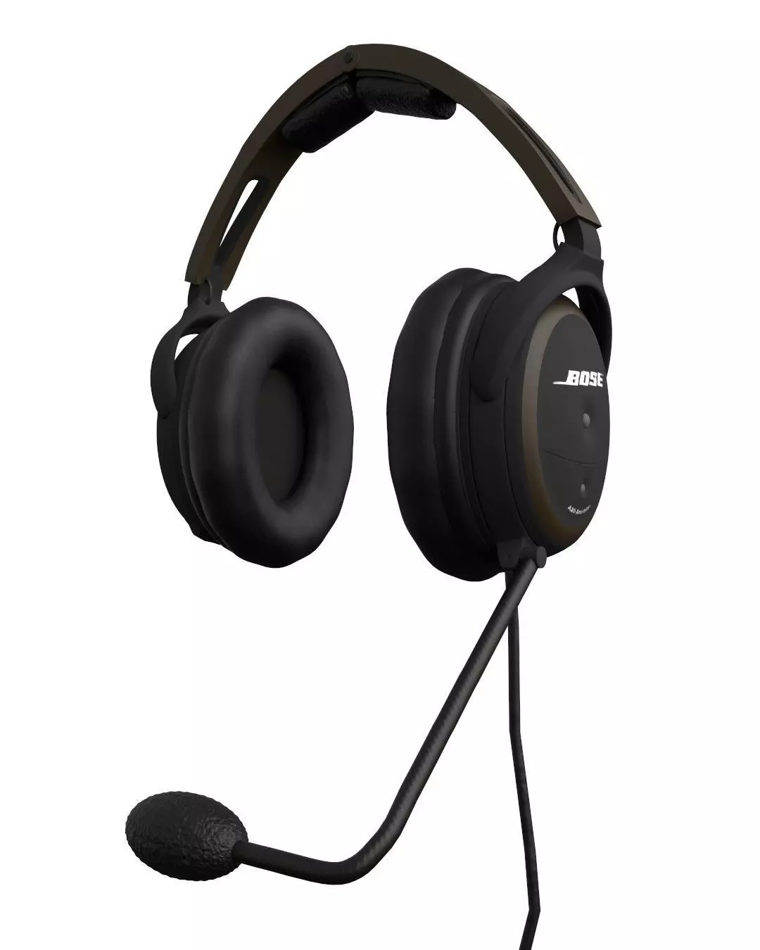 Headphones headset with microphone 3D model