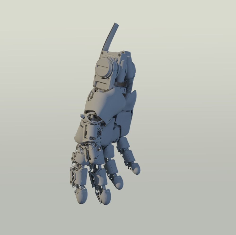 hand mechanical 03 3D model_30
