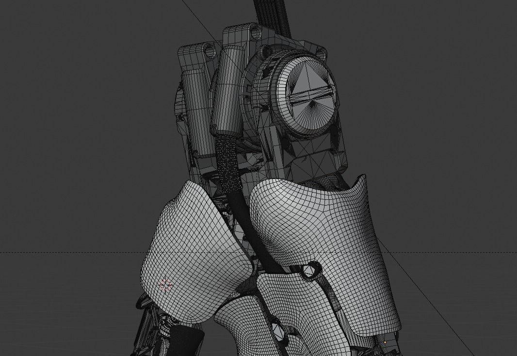 hand mechanical 03 3D model_23