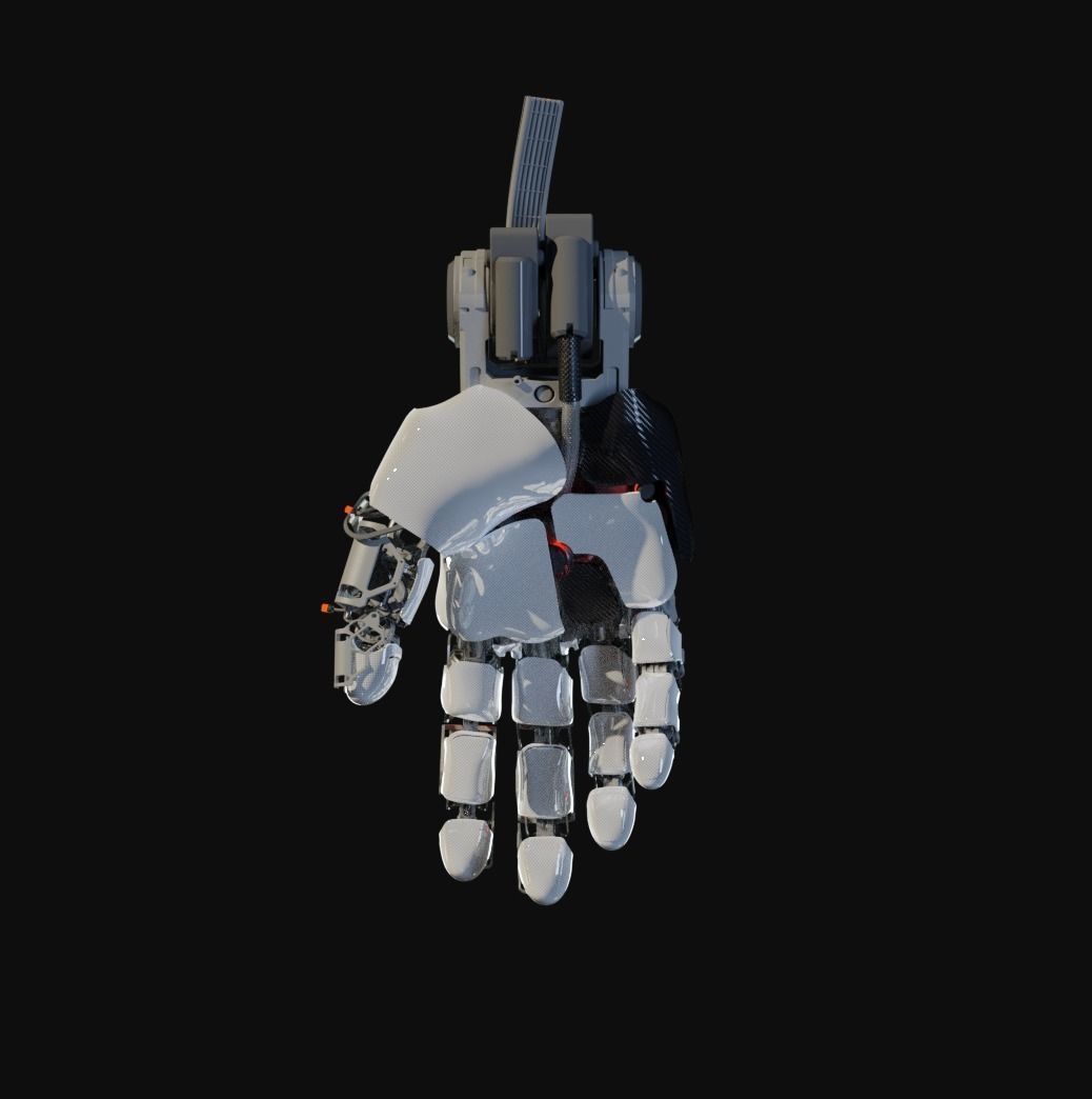 hand mechanical 03 3D model_12