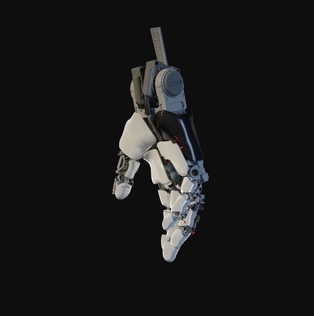 hand mechanical 03 3D model_13