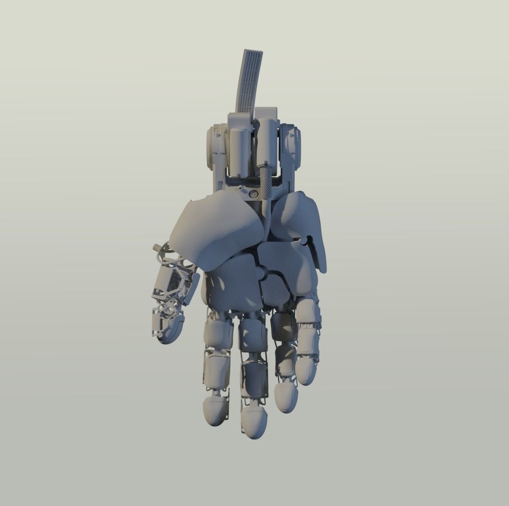 hand mechanical 03 3D model_6
