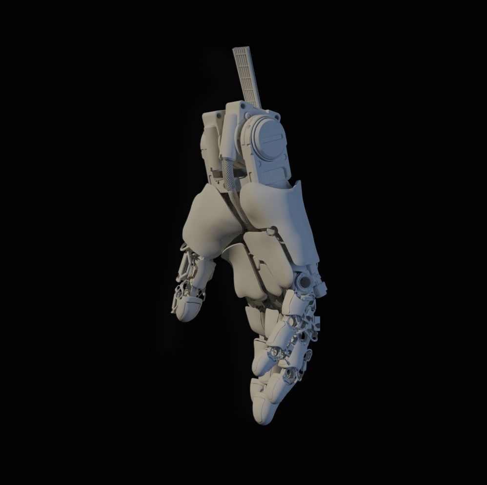 hand mechanical 03 3D model_15