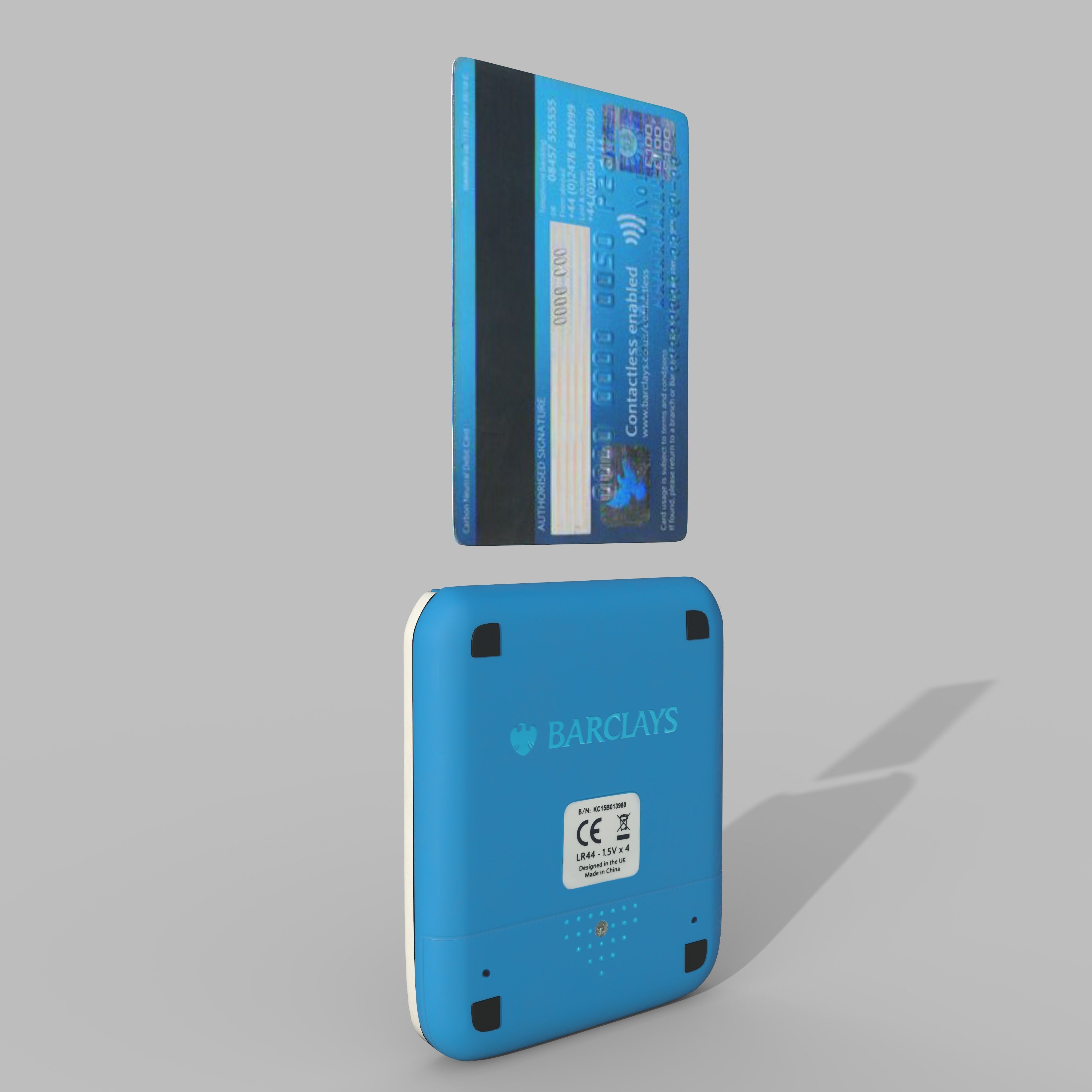 Credit Card 3D model_1