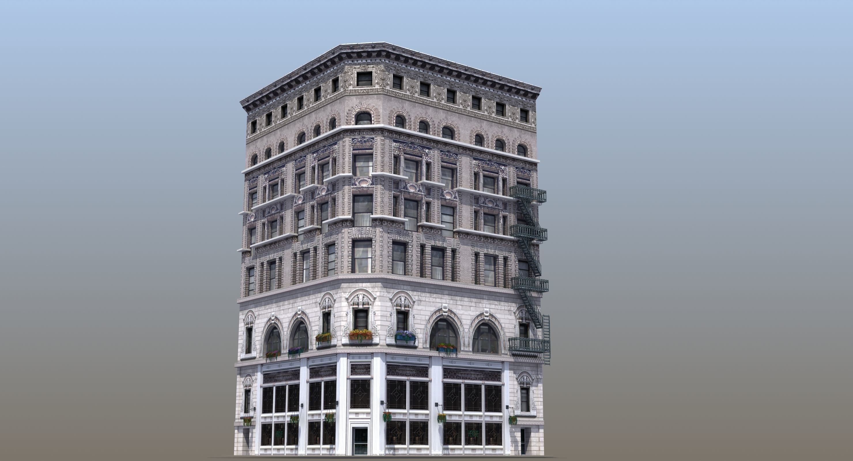 Fashion Store Shop 3D model_22