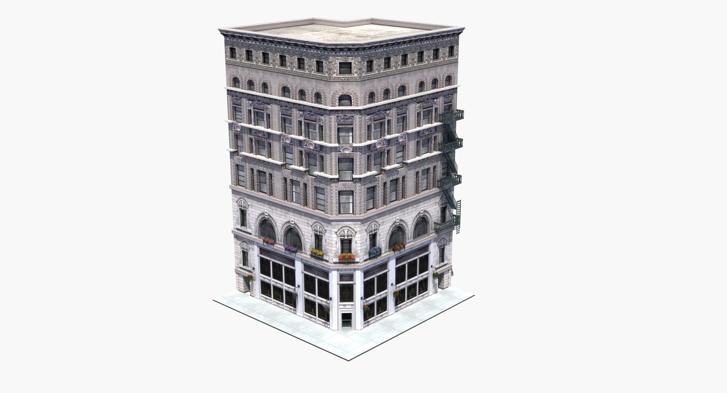Fashion Store Shop 3D model_31