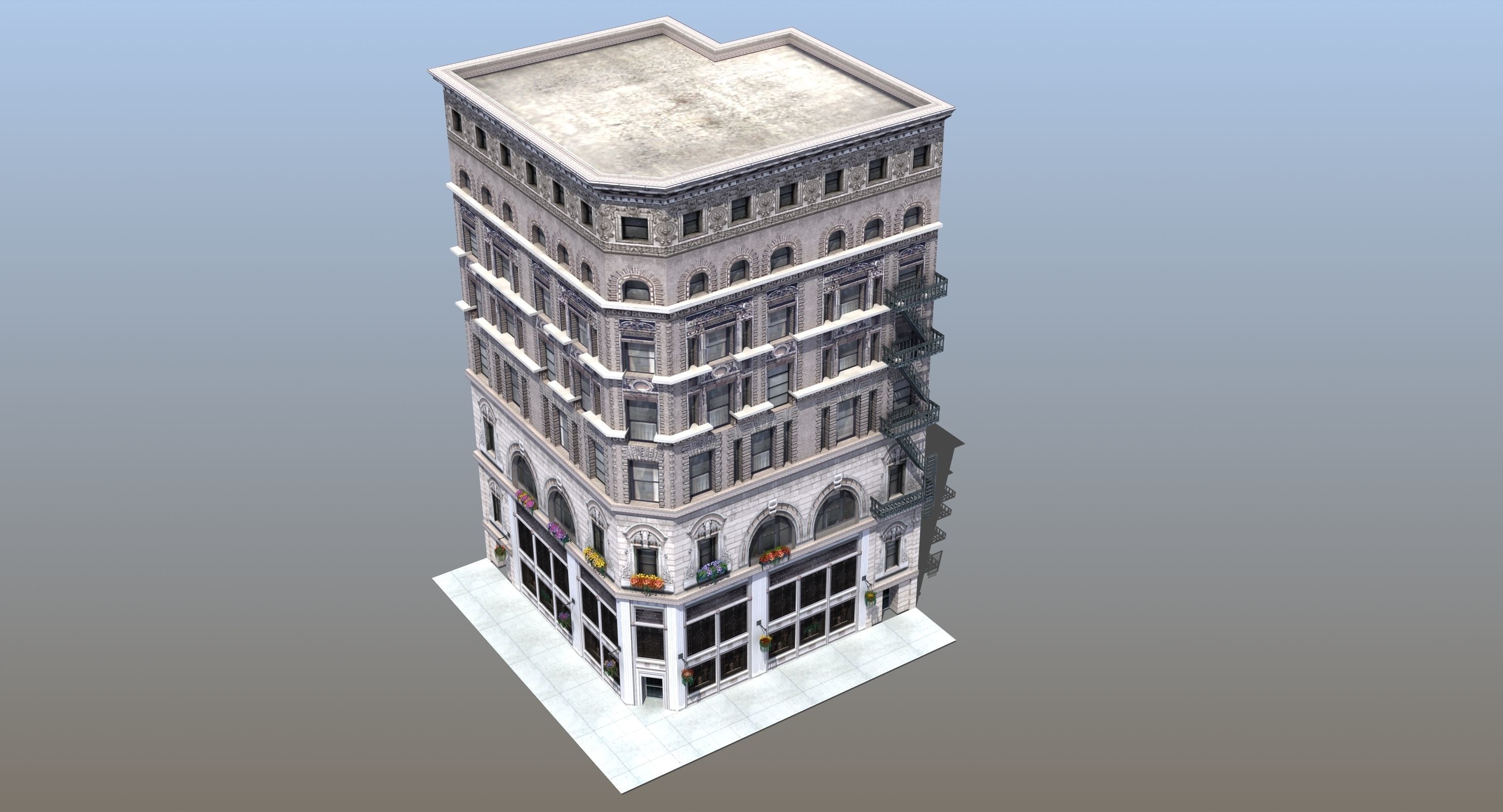 Fashion Store Shop 3D model_28