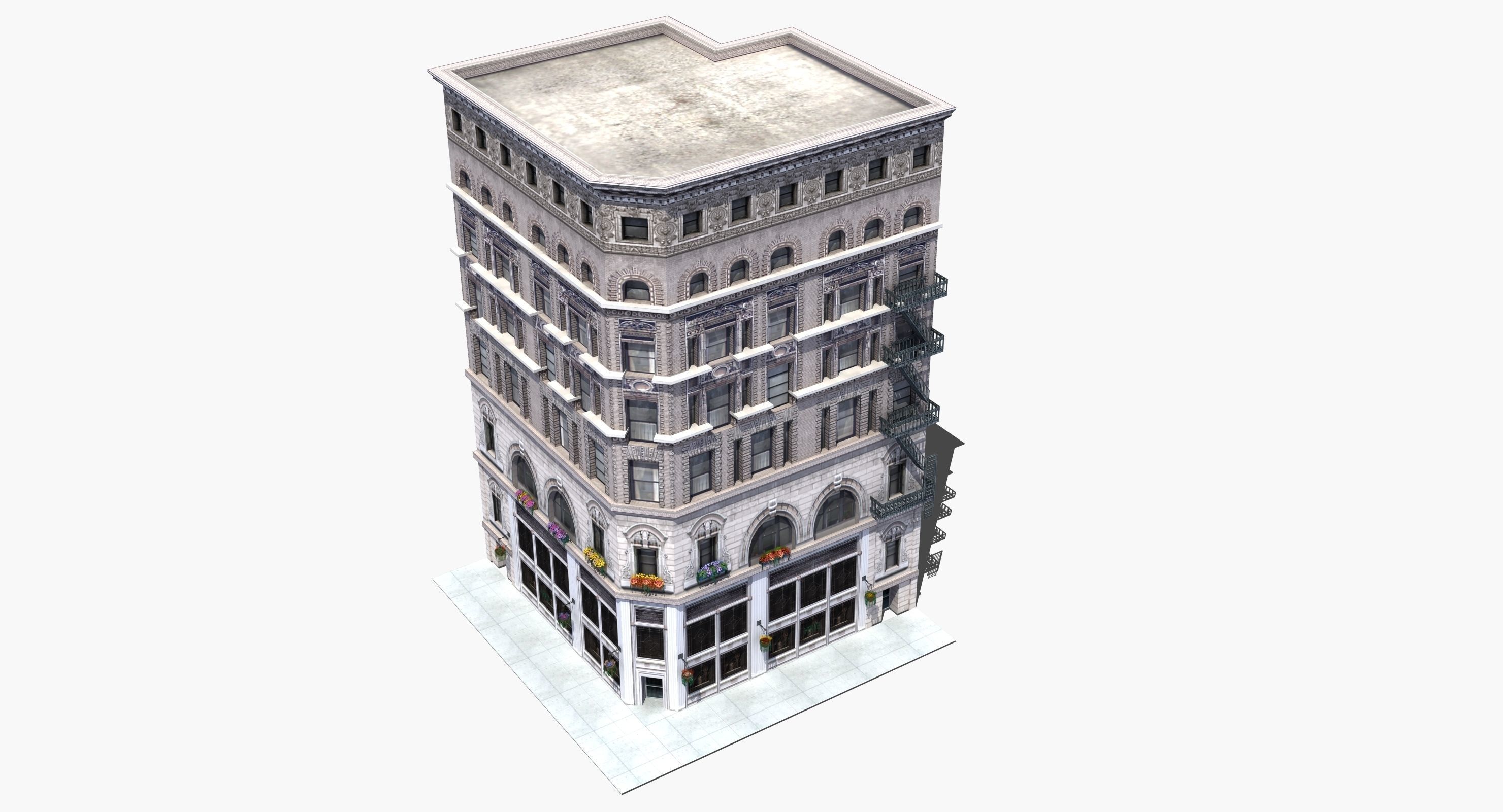 Fashion Store Shop 3D model_36