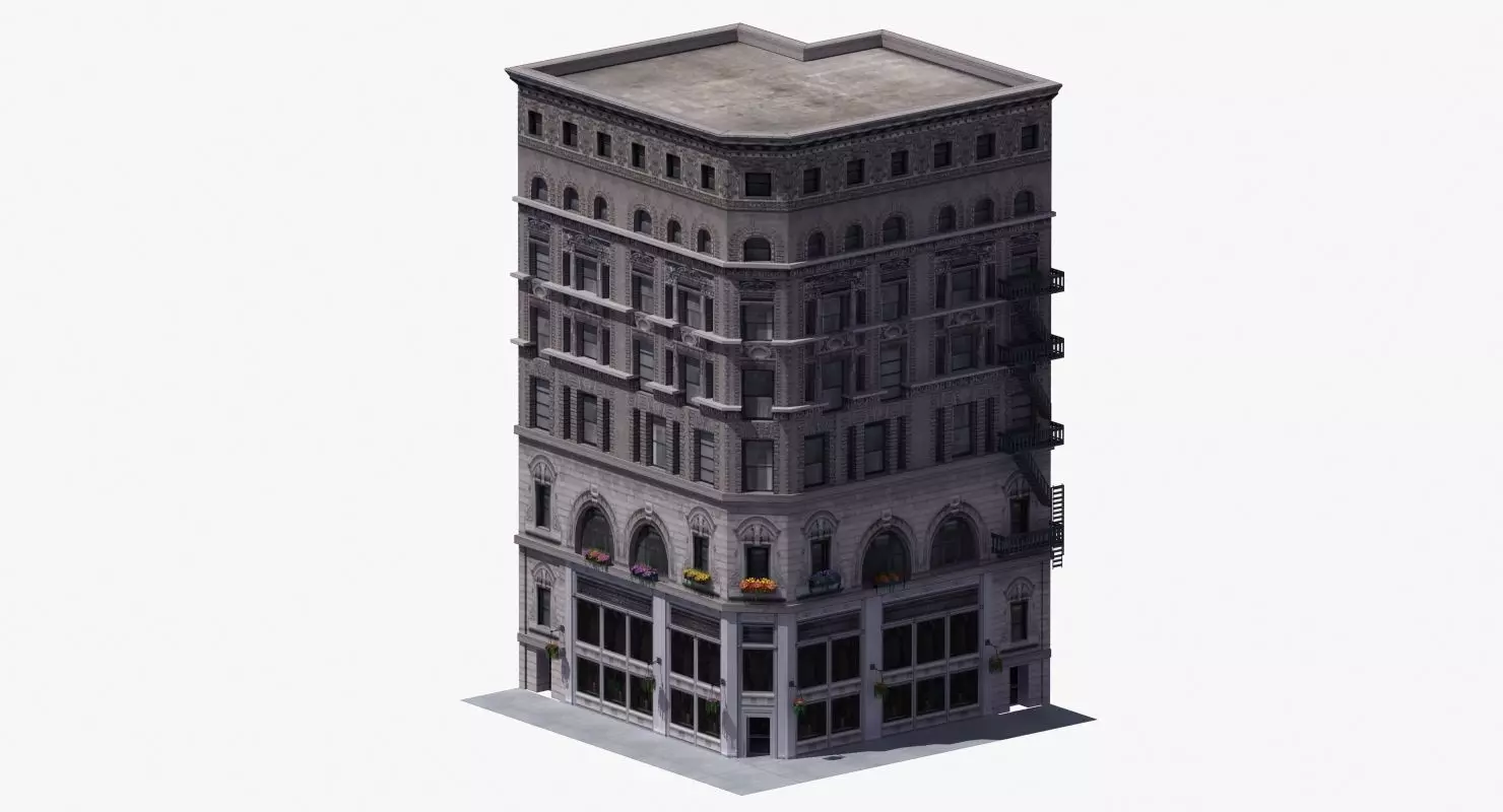 Fashion Store Shop 3D model_0