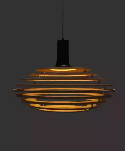 light pendant with circular shape