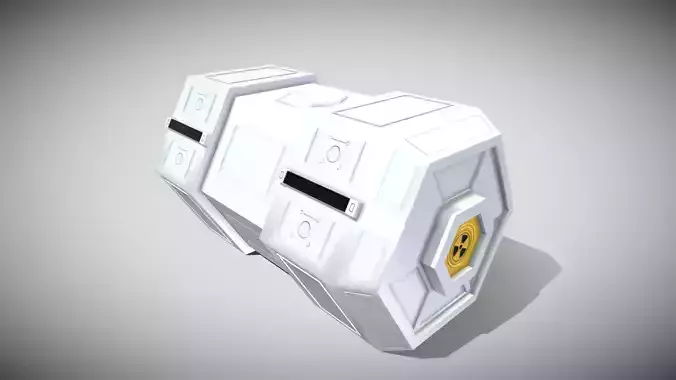 Sci-fi Cargo Container