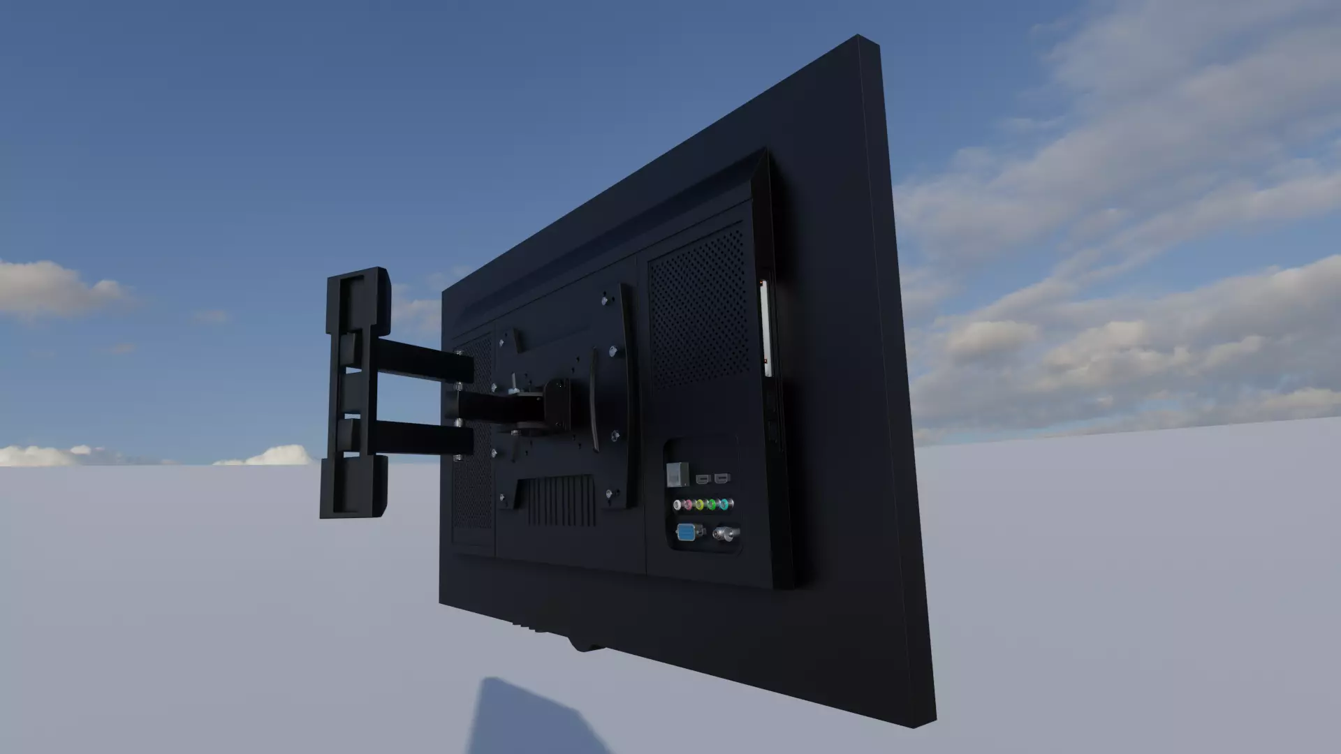 Modern Tv model 3D model_0