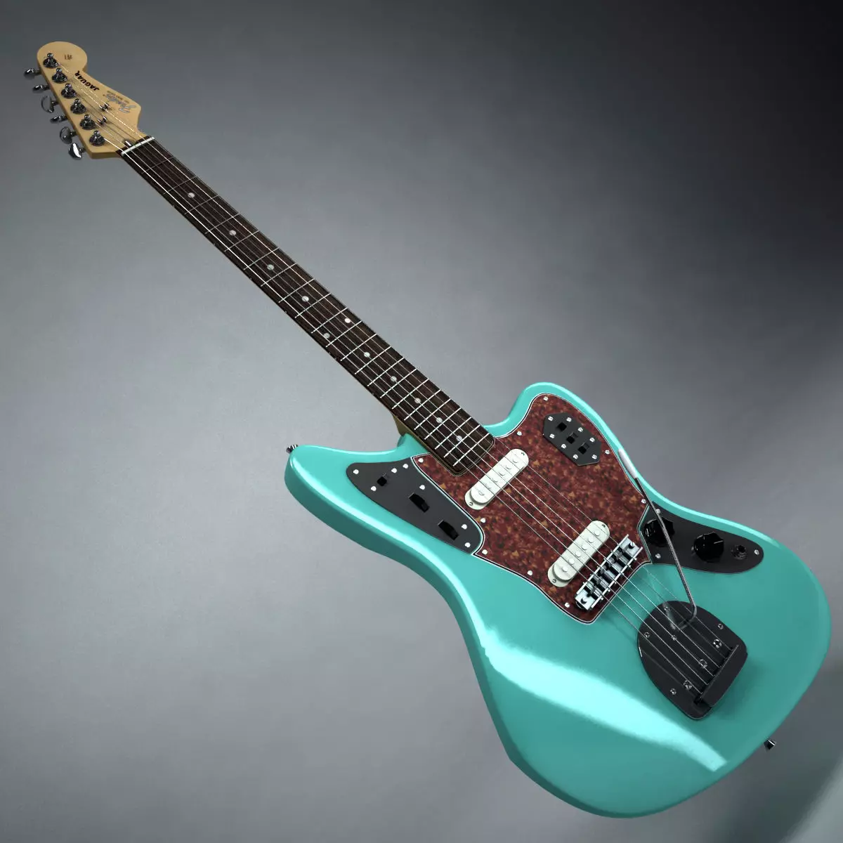 Fender Jaguar 3D model