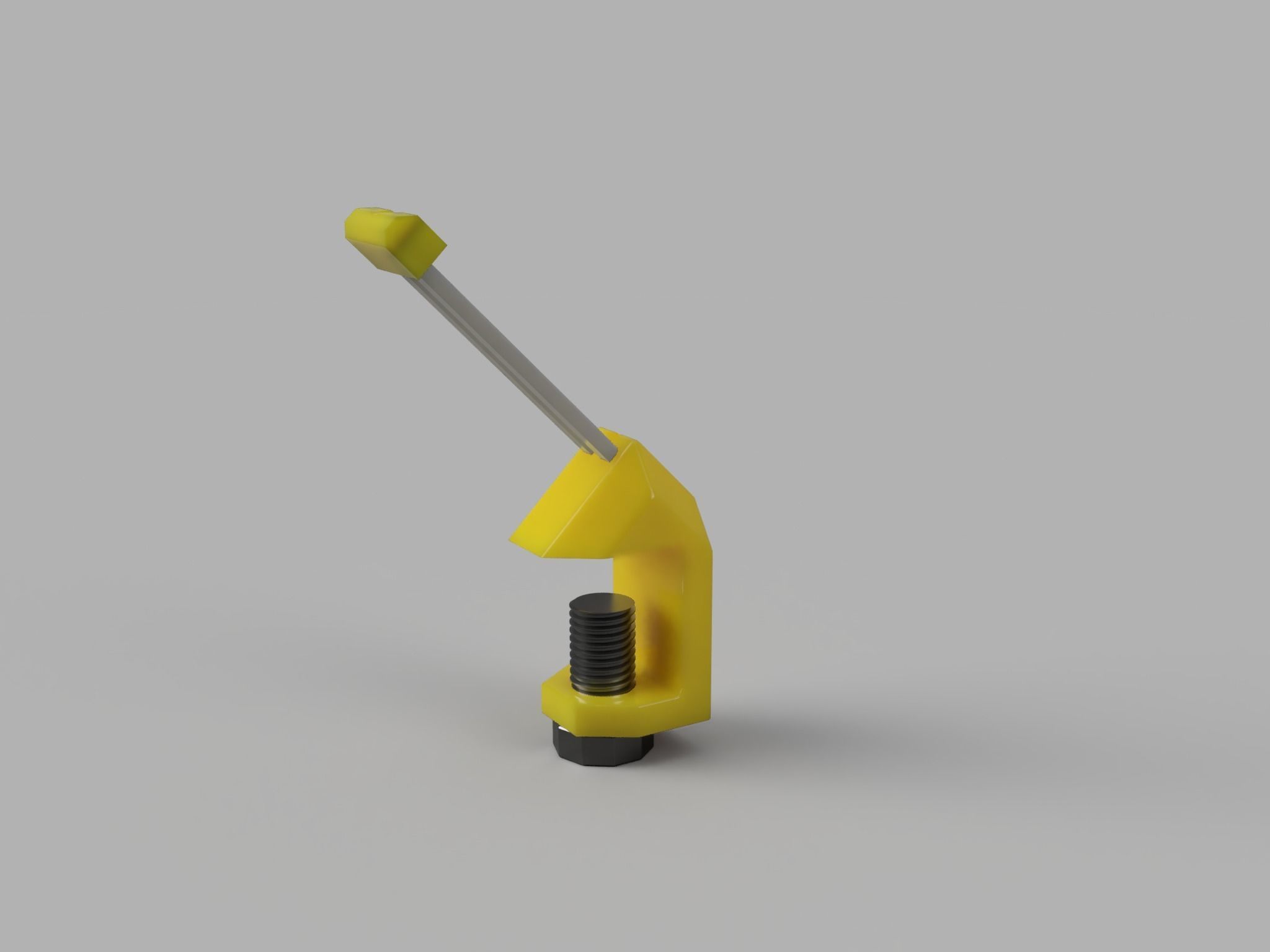 Mountable mouse cord bungee 3D print model_4