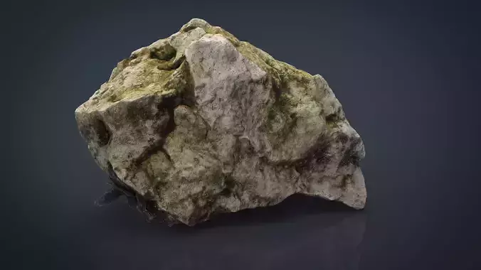 Rock Low-poly 3D model