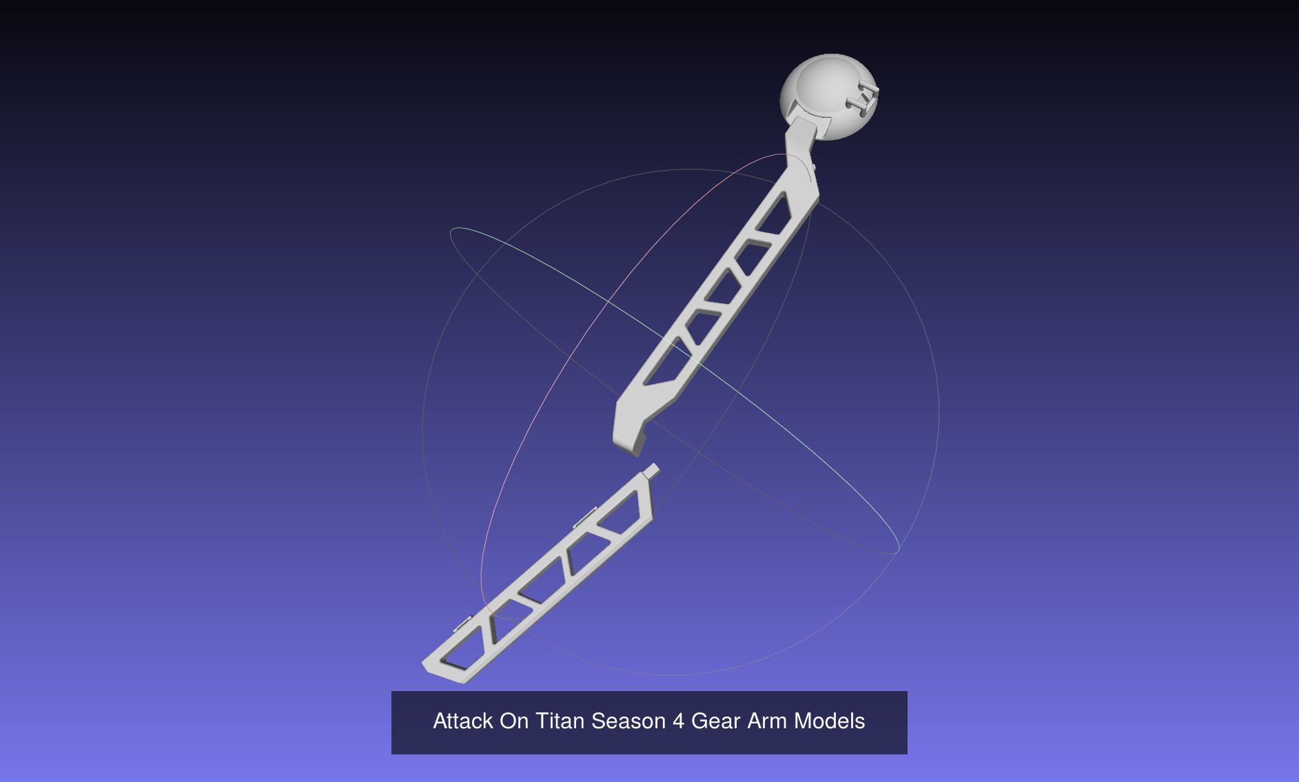 Attack On Titan Gear Printable Models 3D Model Collection_19