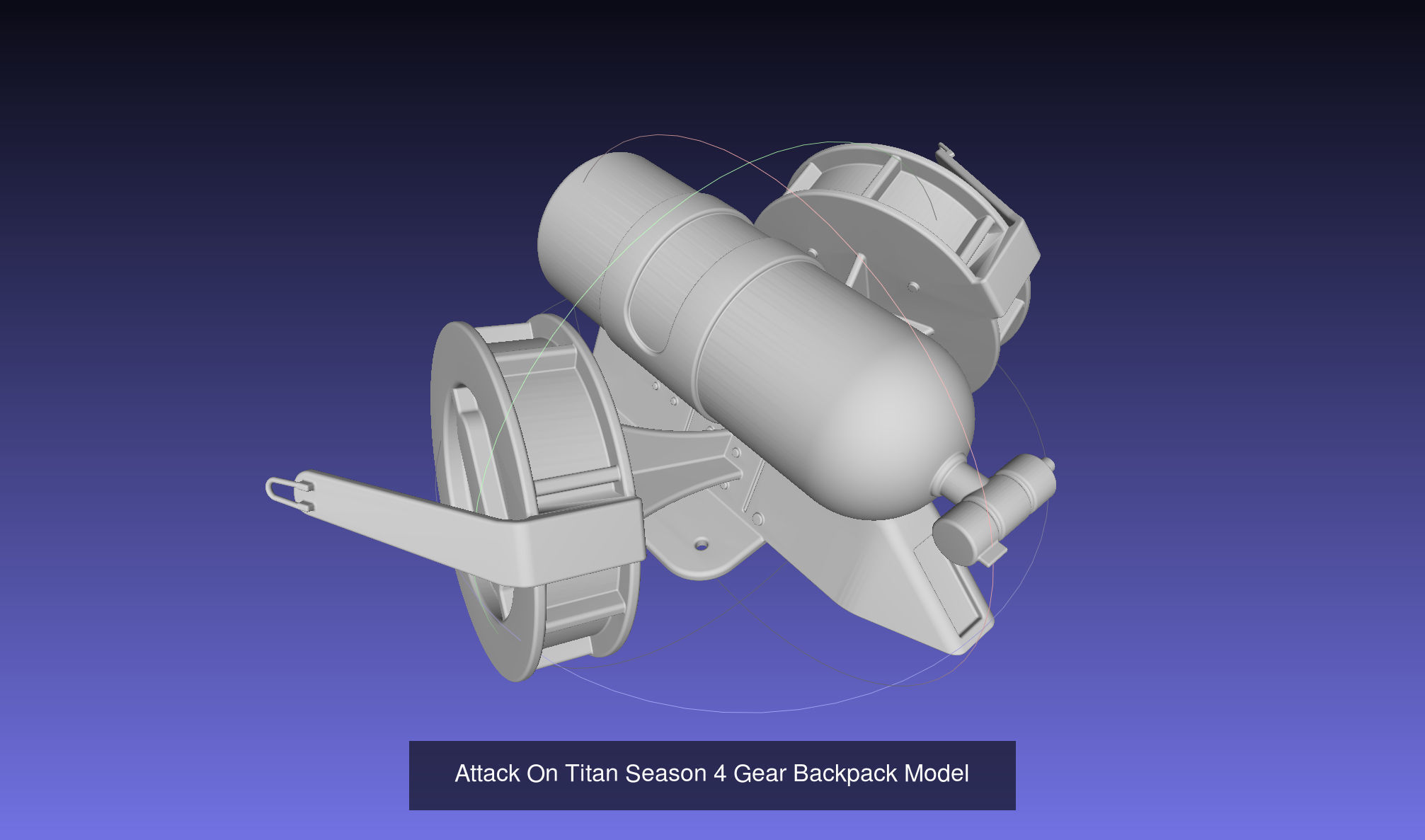 Attack On Titan Gear Printable Models 3D Model Collection_13