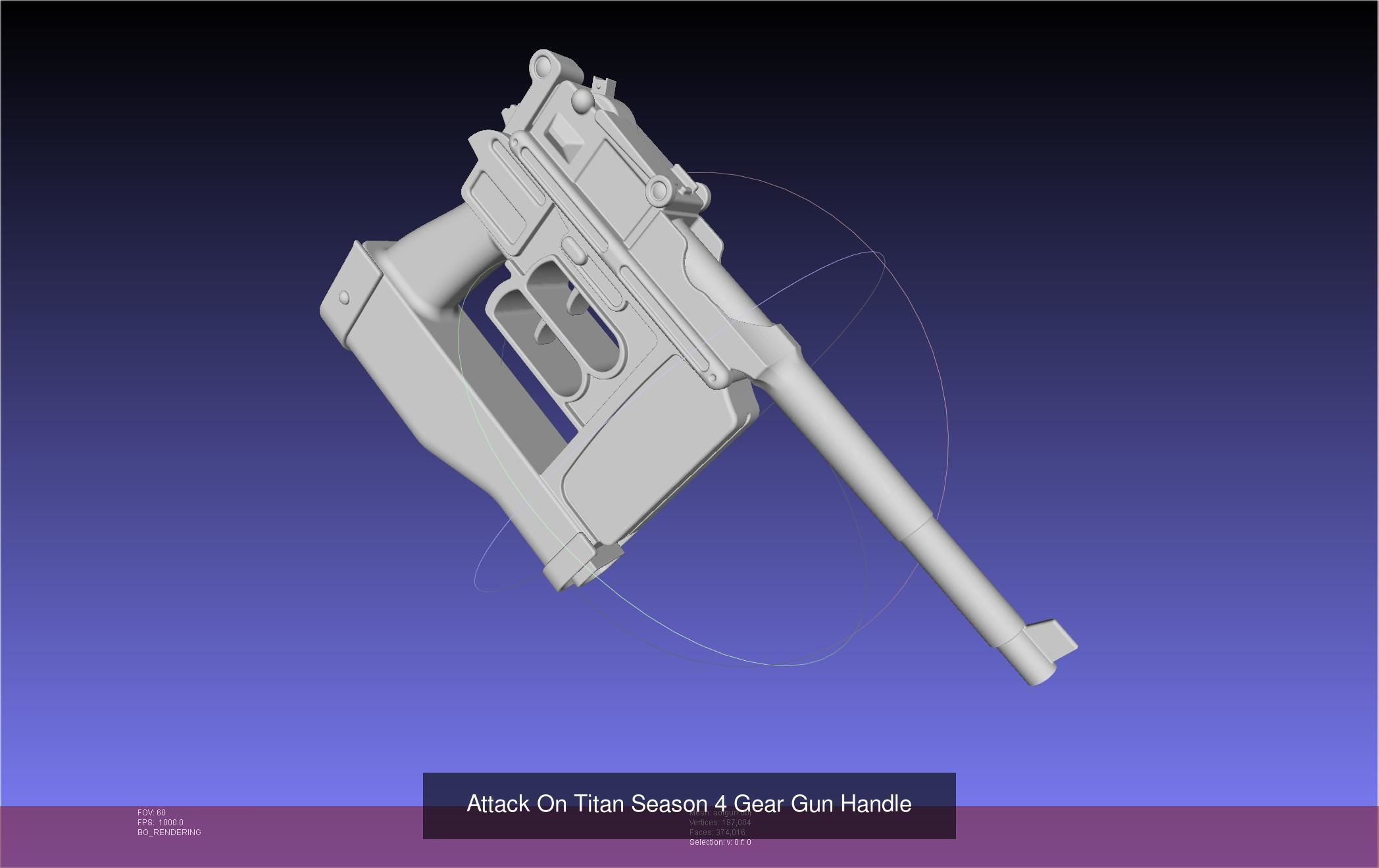 Attack On Titan Gear Printable Models 3D Model Collection_11