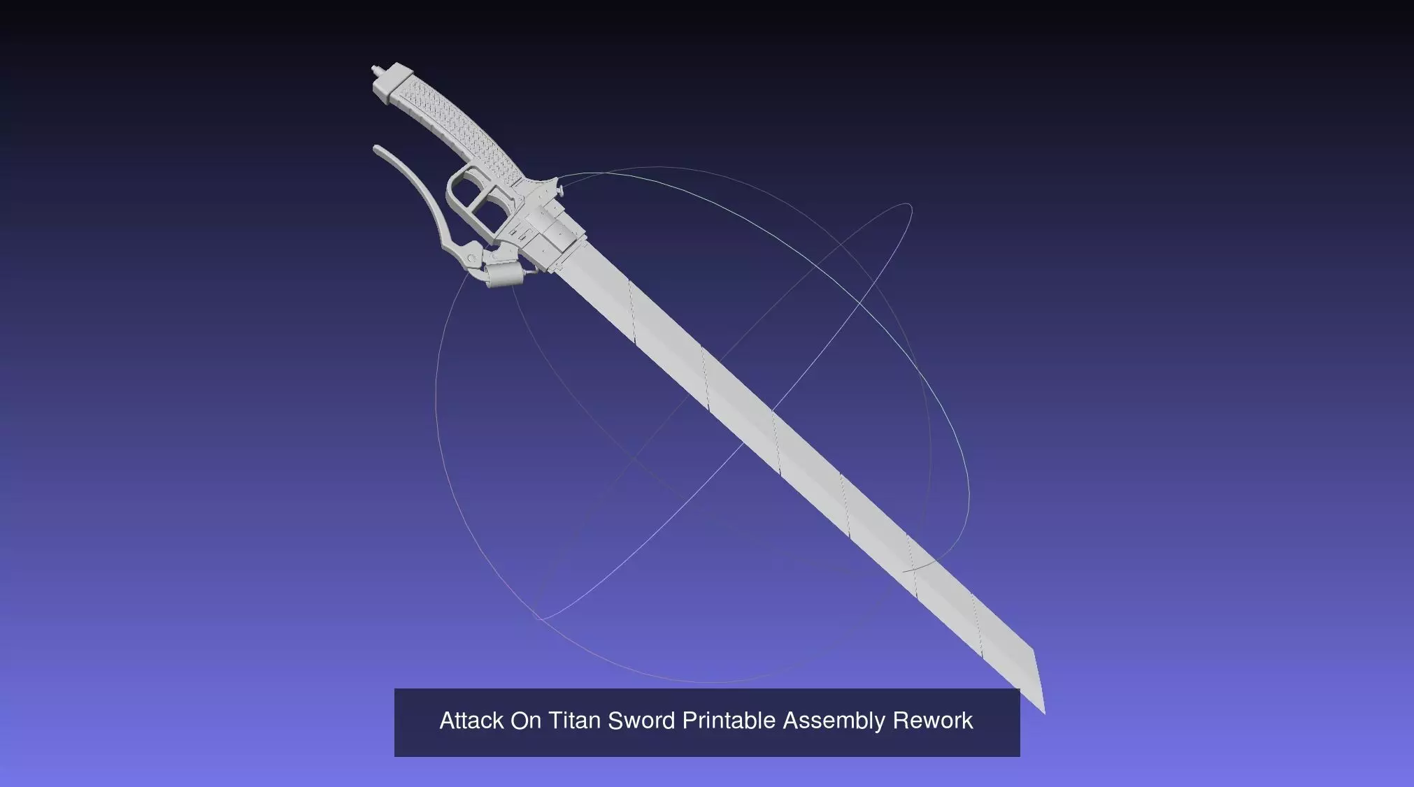 Attack On Titan Gear Printable Models 3D Model Collection_0