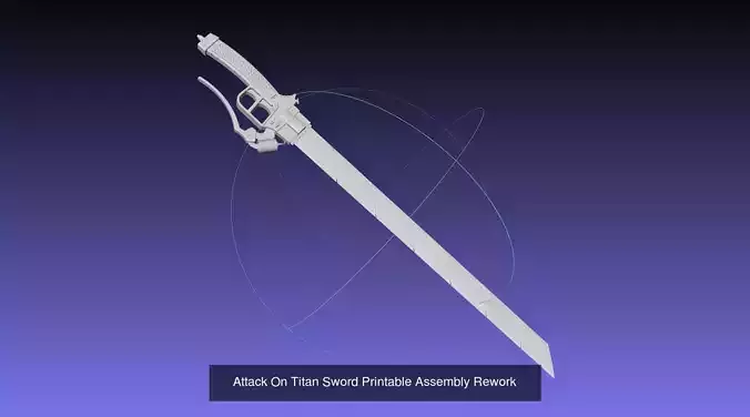 Attack On Titan Gear Printable Models 3D Model Collection
