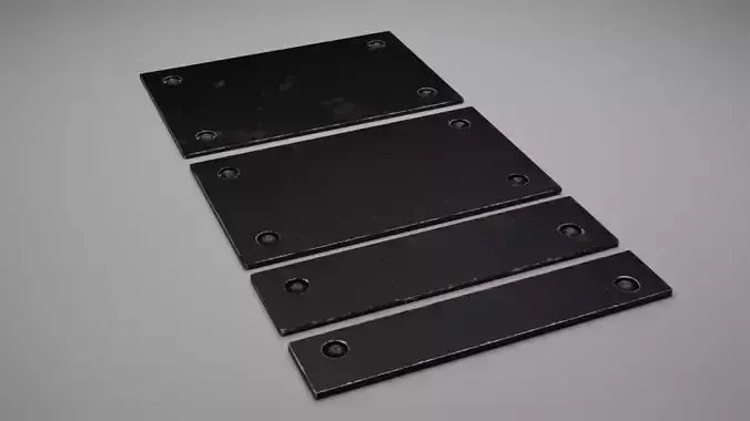 F16 Growth Panels Covers 3D model