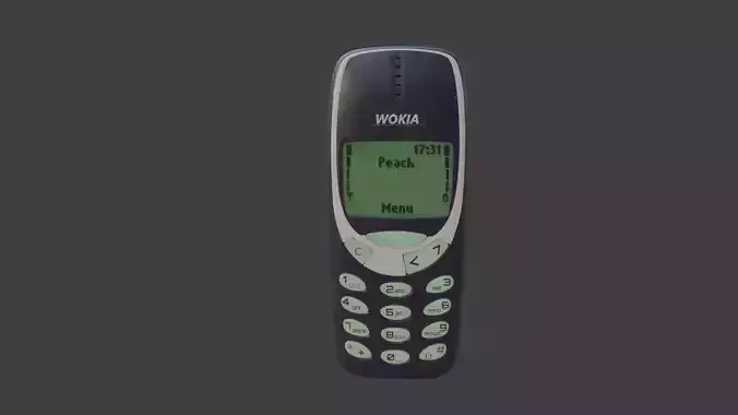 Nokia 3310 Bootleg mobile 3D model